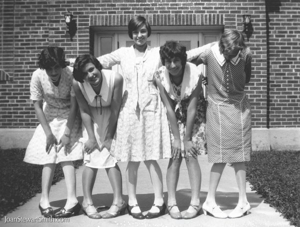 Group of young girls thigh school 1928